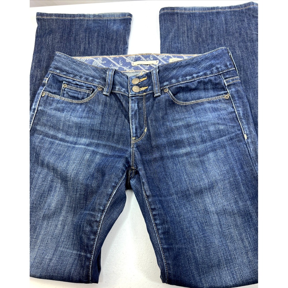 Gap Women's Y2K Jeans Mid-Rise Boot Cut Blue Classic Denim Jeans Size 6